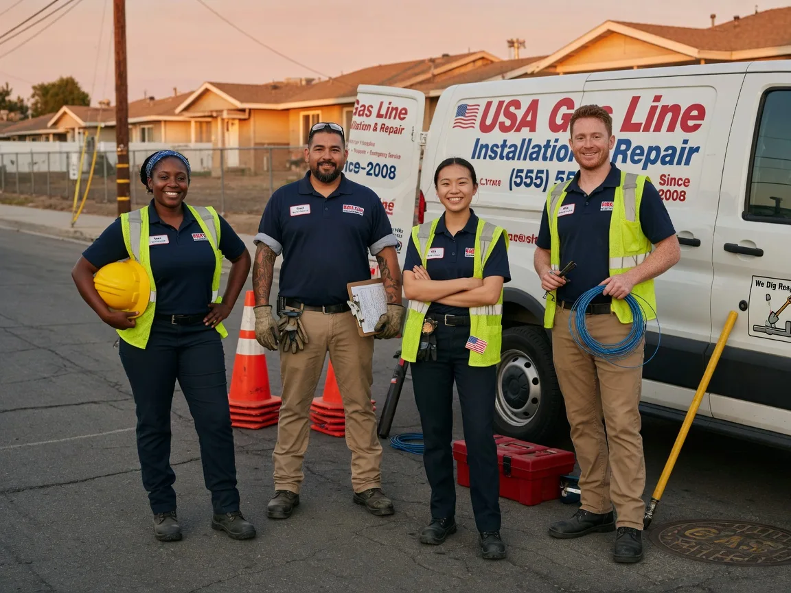 Gas Line Installation company in Brokaw, WI